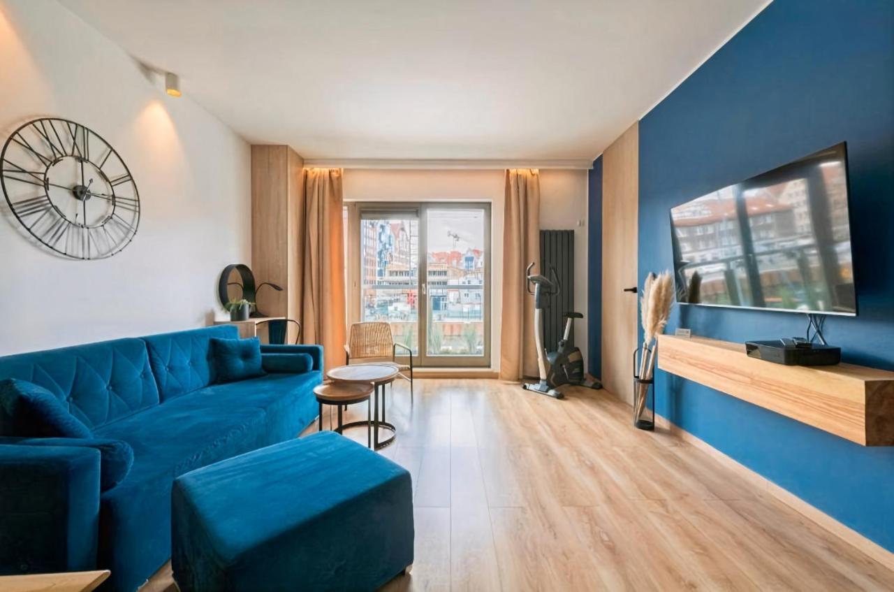 Riverview Apartament Waterline Spa & Pool Gdańsk Exterior foto